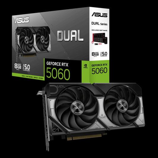ASUS Dual GeForce RTX 5060 8GB GDDR7 Edition Graphics Card