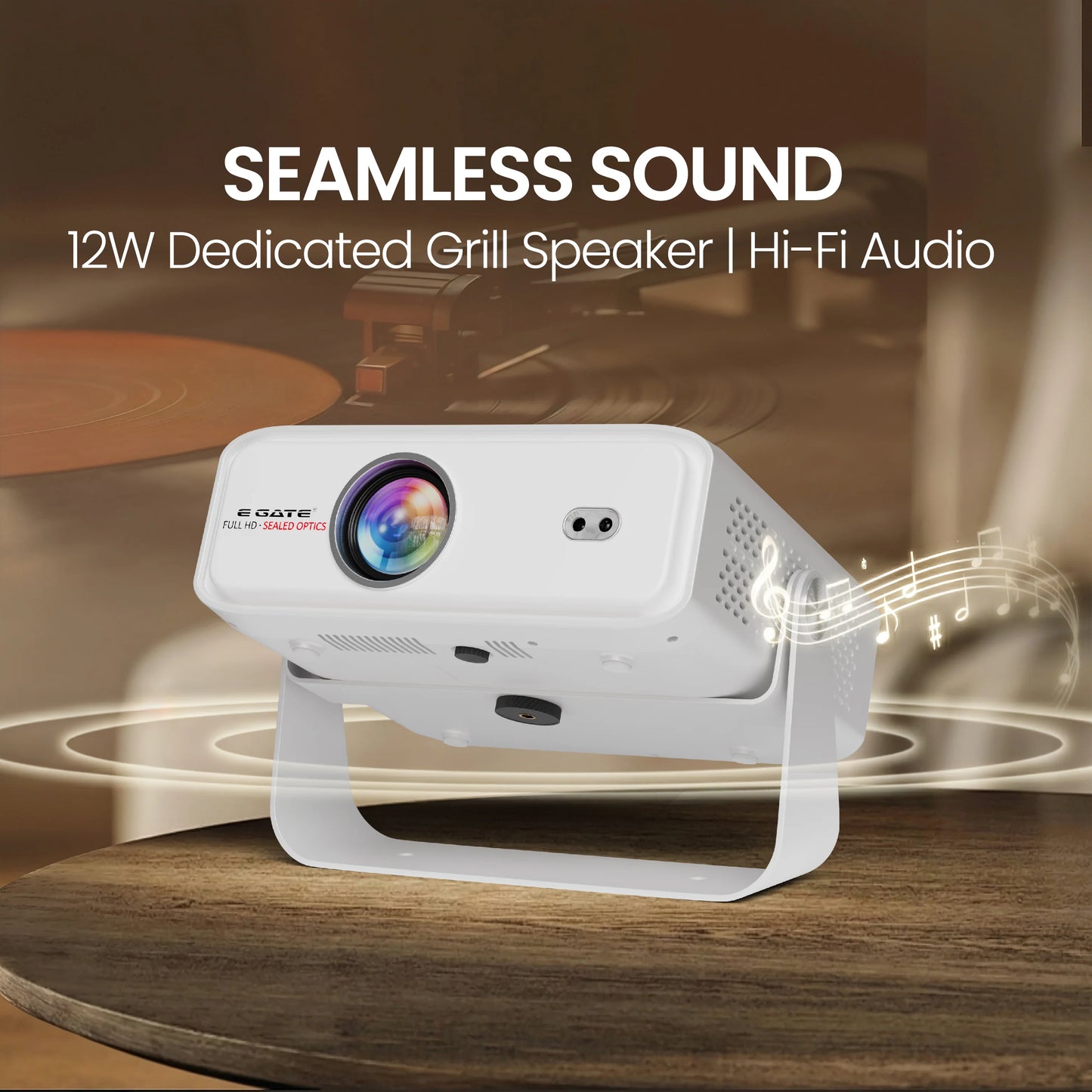 E Gate Duster 8X (EO9022) Dust-Free Full HD Smart Projector