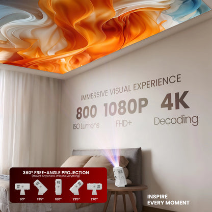 E Gate Duster 8X (EO9022) Dust-Free Full HD Smart Projector