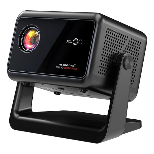EGATE Duster 5X dust-free Android projector with native 1080P resolution and auto focus