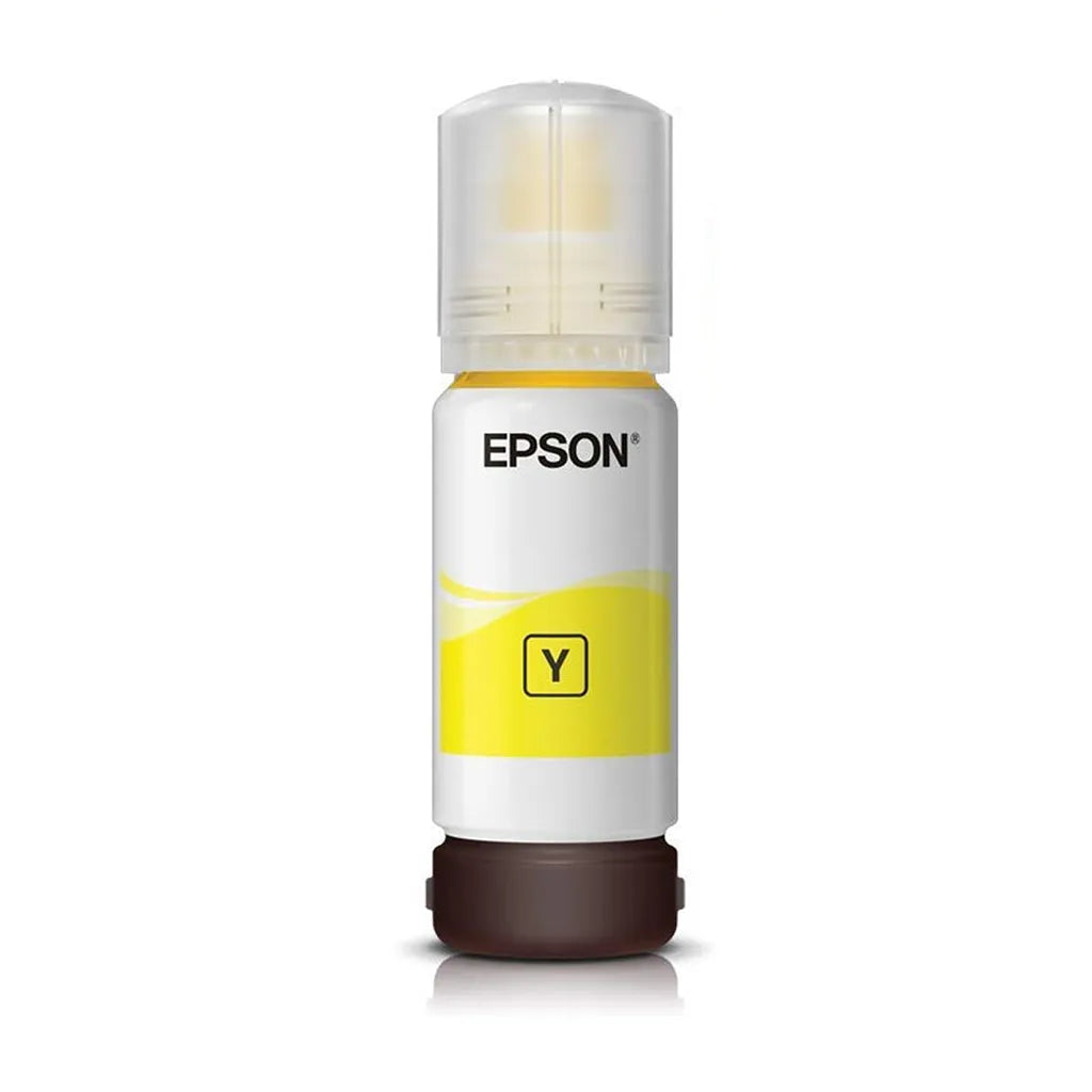 Epson 003 (C13T00V498) Yellow Ink Bottle 65ml Dye Based front view compatible with Epson L3250 L3260 L5290 L3210 L3150 L3110 L1110 L1250 -tpstech.in