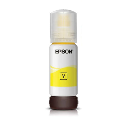 Epson 003 (C13T00V498) Yellow Ink Bottle 65ml Dye Based front view compatible with Epson L3250 L3260 L5290 L3210 L3150 L3110 L1110 L1250 -tpstech.in