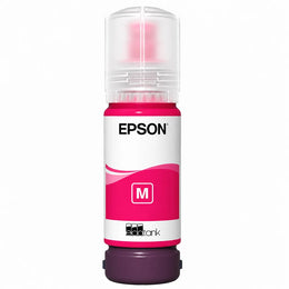 Epson 012 (C13T07K398) Magenta Ink Bottle front view for EcoTank L8180 & L8160 printers -tpstech.in