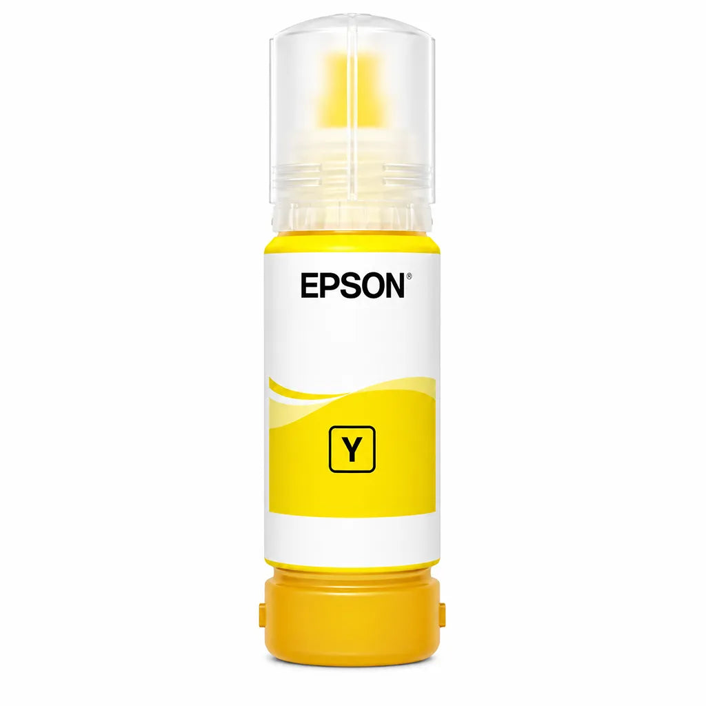 Epson 012 (C13T07K498) Yellow Ink Bottle 70ml genuine ink bottle for EcoTank L8160 L8180 printers -tpstech.in