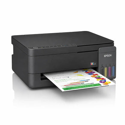 Epson EcoTank L3310 A4 All-in-One Ink Tank Printer front left perspective view -tpstech.in