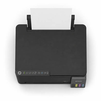 Epson EcoTank L3310 A4 All-in-One Ink Tank Printer top view with paper input tray -tpstech.in