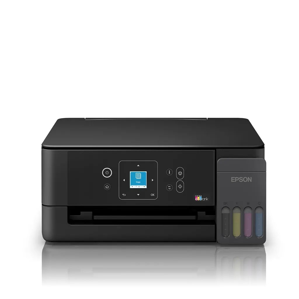 Front view of Epson EcoTank L3360 A4 Wi-Fi All-in-One Ink Tank Printer with refillable ink tanks -tpstech.in