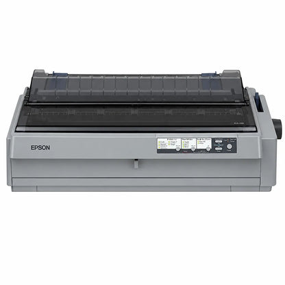Front view of Epson LQ-2190 24-pin monochrome dot matrix printer for office and industrial applications -tpstech.in