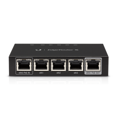 Ubiquiti ER-X EdgeRouter X Gigabit Router + 5-Port + 1 Gbps + Passive PoE Support