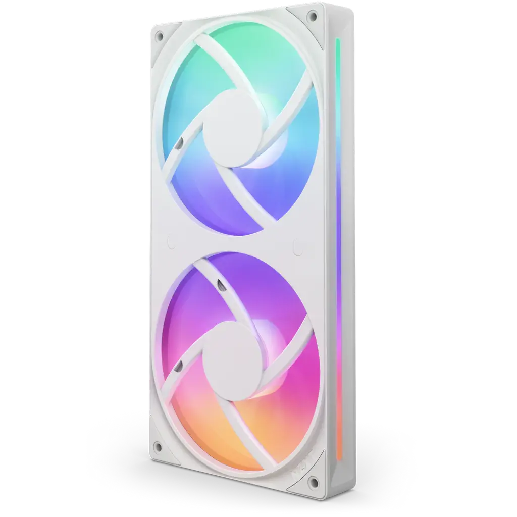 NZXT F240 RGB Core 240mm Single-Frame RGB Fan Unit-White