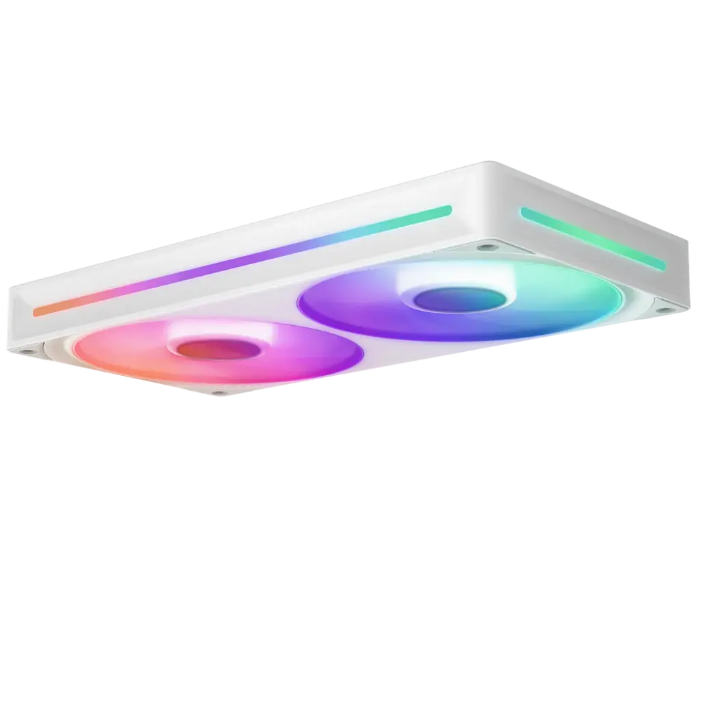 NZXT F240 RGB Core 240mm Single-Frame RGB Fan Unit-White