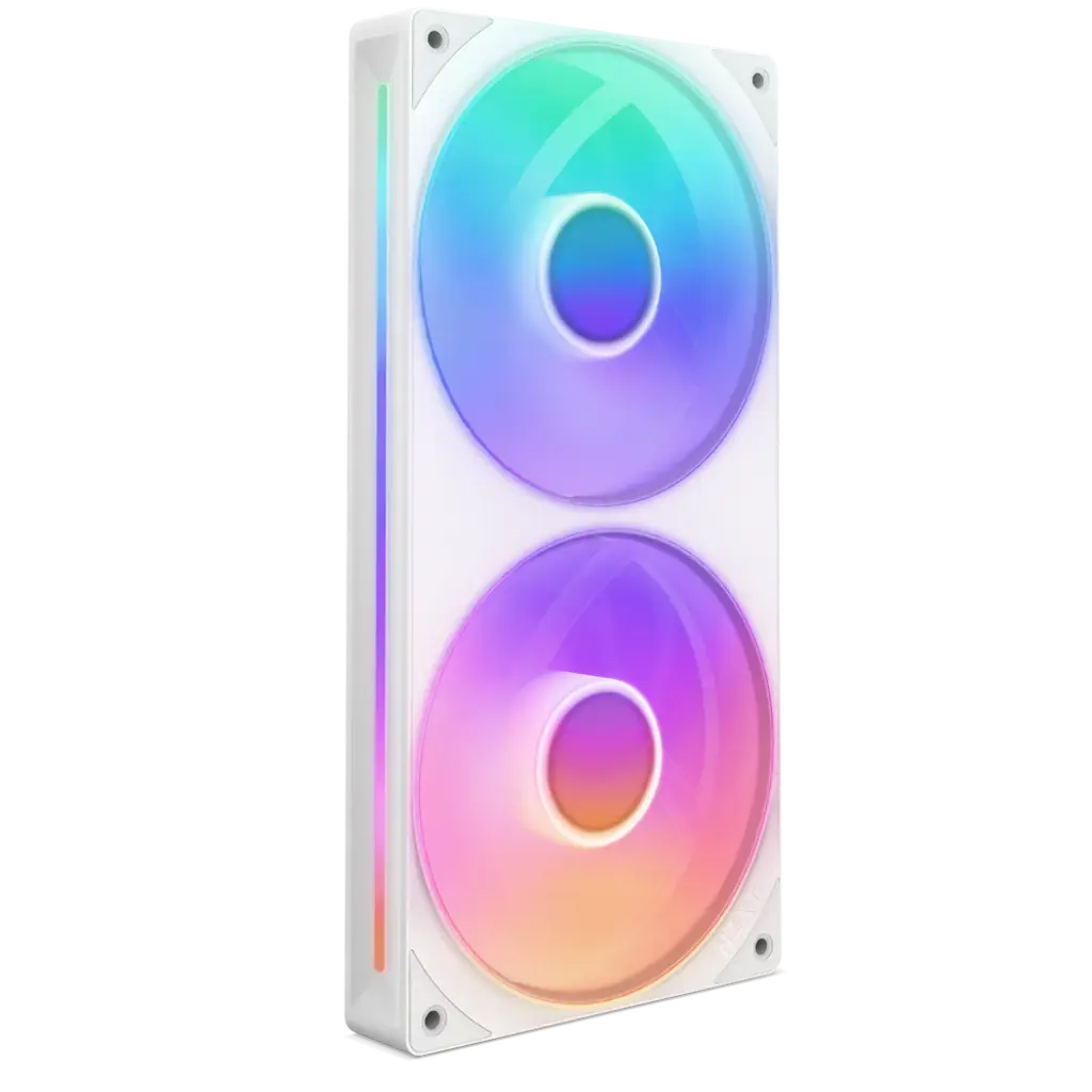 NZXT F240 RGB Core 240mm Single-Frame RGB Fan Unit-White