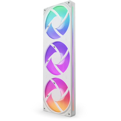 NZXT F360 RGB Core 360mm Single-Frame RGB Fan Unit-White