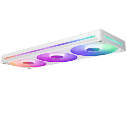 NZXT F420 RGB Core 420mm Single-Frame RGB Fan Unit-White
