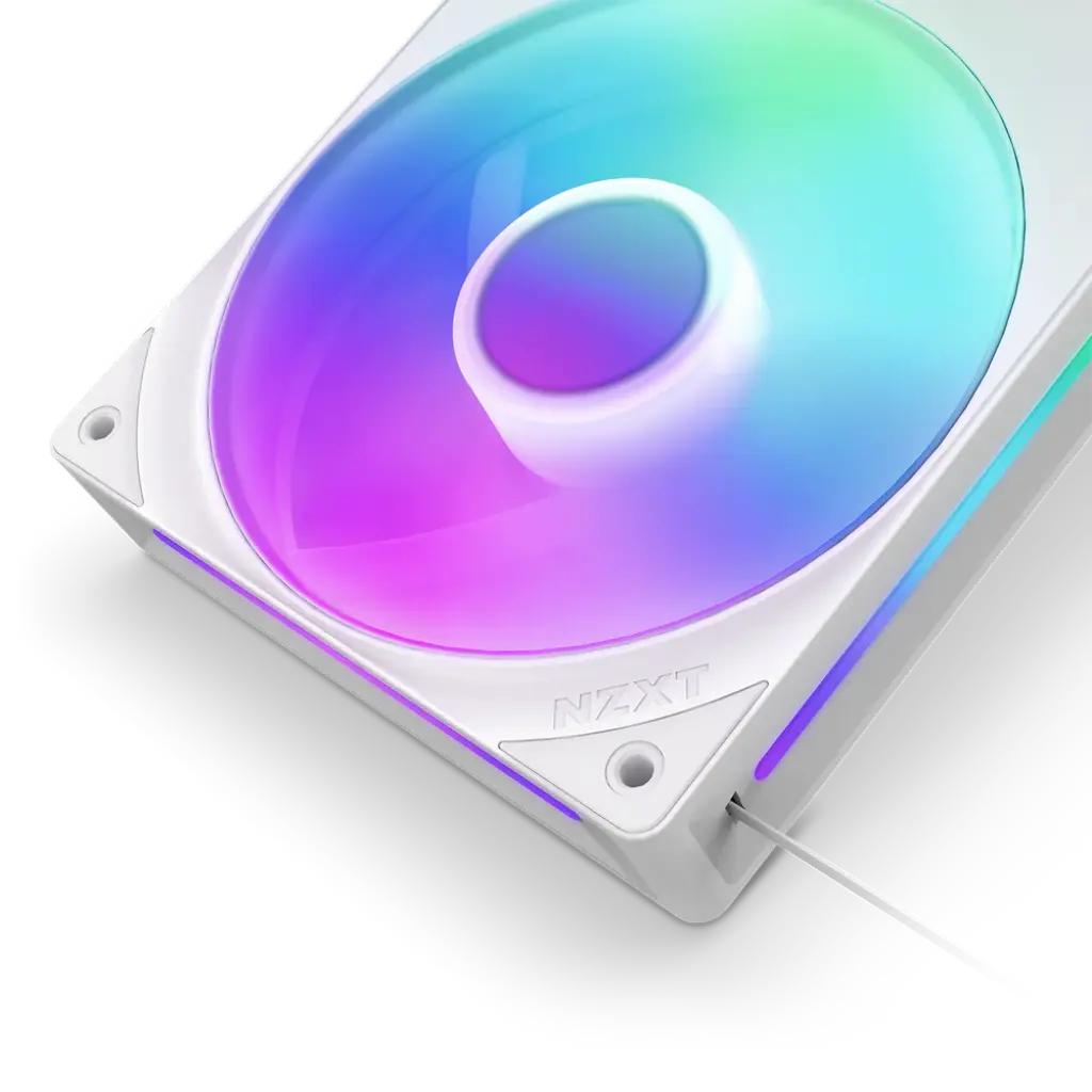 NZXT F360 RGB Core 360mm Single-Frame RGB Fan Unit-White