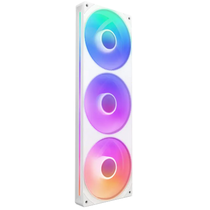 NZXT F360 RGB Core 360mm Single-Frame RGB Fan Unit-White