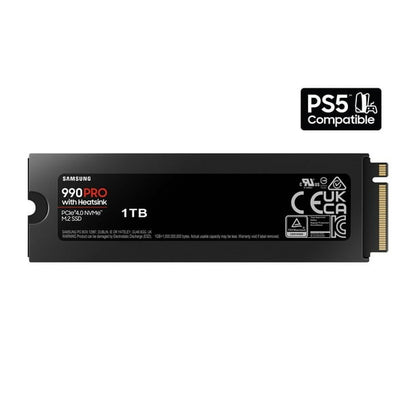 Samsung 990 PRO Heatsink 4TB M.2 NVMe PCIe 4.0 Internal Gaming SSD