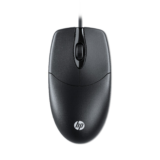 HP M050 3 Button 1200 DPI USB Wired Mouse (Black)