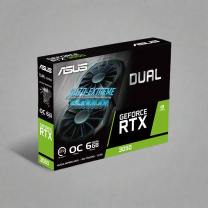 ASUS Dual GeForce RTX 3050 DUAL OC Edition 6GB GDDR6 Graphics Card