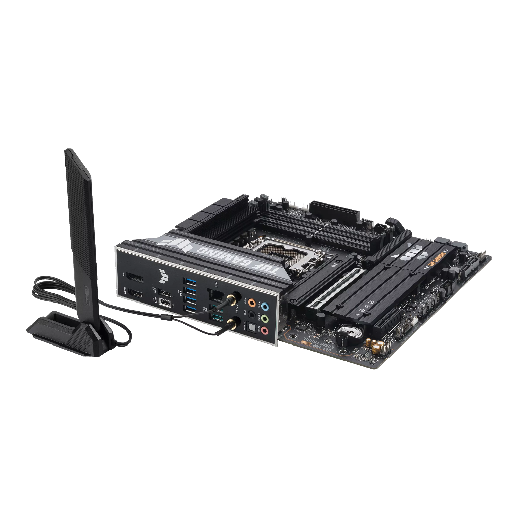 ASUS TUF GAMING B860M‑PLUS Wi-Fi B860 LGA1851 DDR5 Micro‑ATX Motherboard