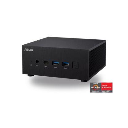 ASUS PN52 Mini PC Barebone – AMD Ryzen 5 5600H, Dual 4K Display Support, USB-C, WiFi 6 (No RAM/Storage)