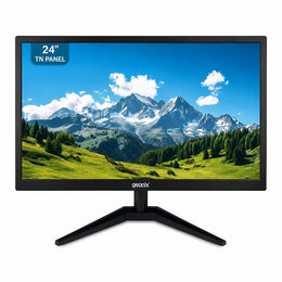 Front view of Geonix GXTF-WVHDF24 24 Inch Full HD TN panel LED monitor with 1920 × 1080 resolution.