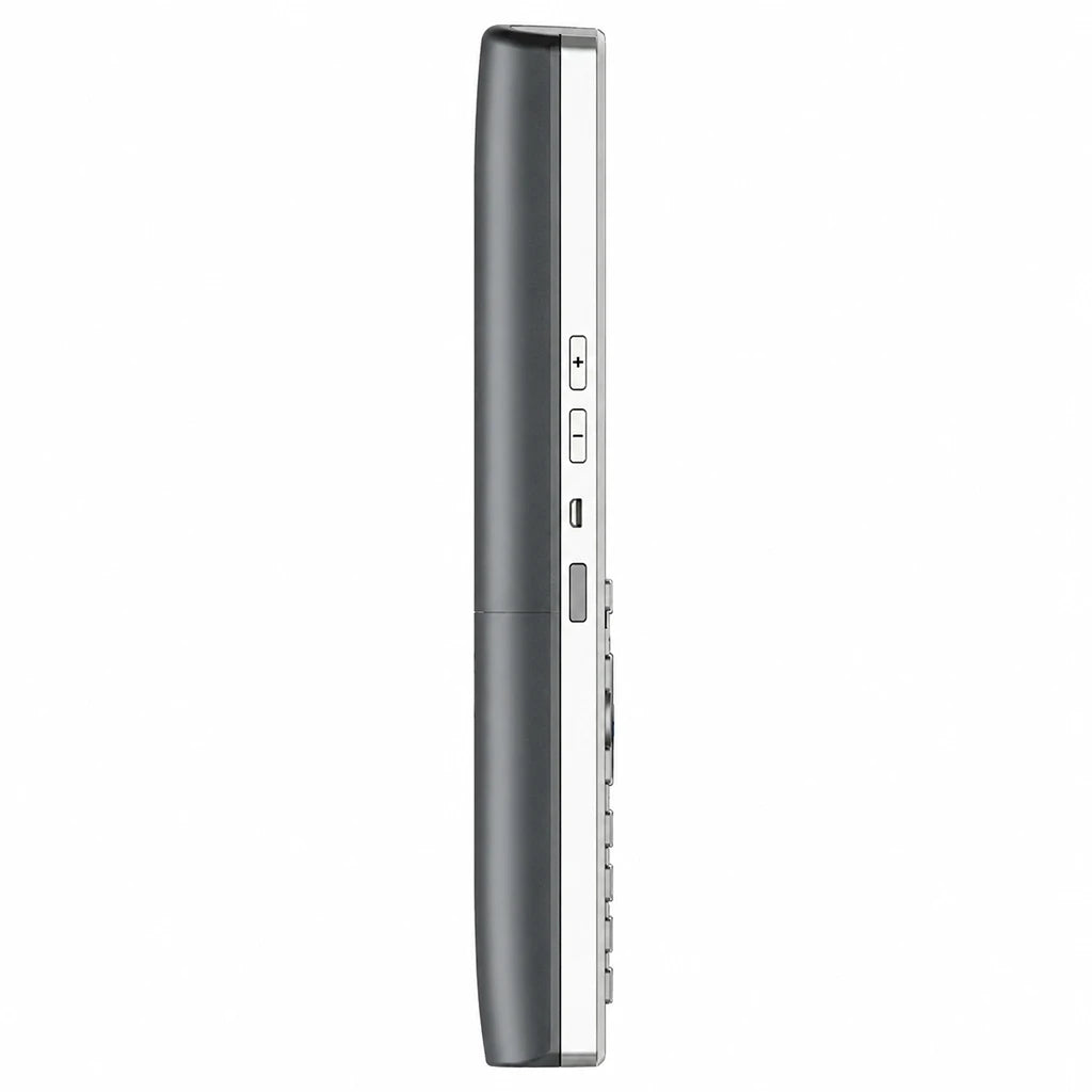 Grandstream DP730 DECT Cordless HD Handset left side profile showing volume controls and slim handset design -tpstech.in
