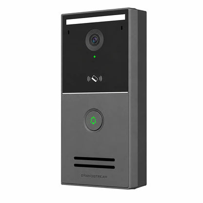 Right angled view of Grandstream GDS3727 Smart IP Video Door Station for secure SIP video intercom and access control.