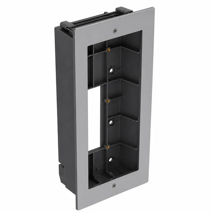 Right angled view of Grandstream GDS372X flush-mounting box designed for Grandstream GDS3725 and GDS3726 door stations.