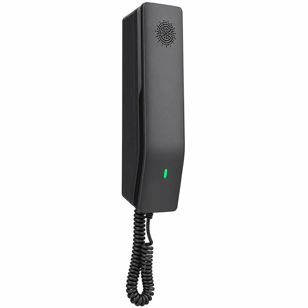 Grandstream GHP611W Wi-Fi hotel IP phone side profile with compact wall-mount design