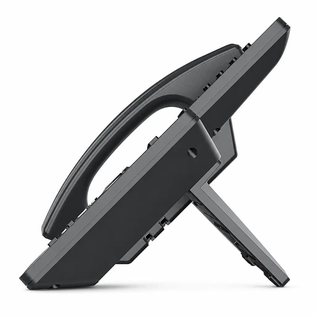 Grandstream GRP2624 professional VoIP IP phone side profile showing adjustable desktop stand design