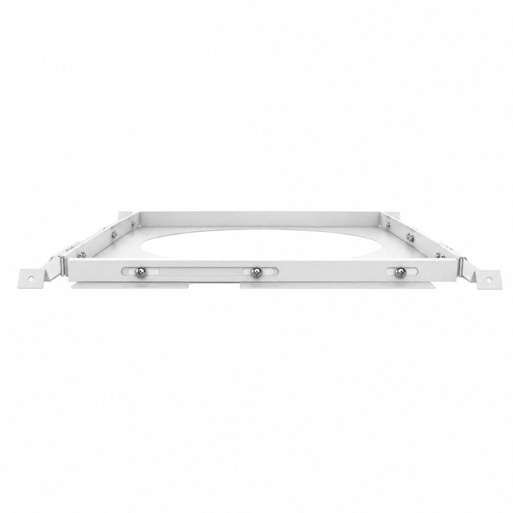 Grandstream GSC3506-CB ceiling mount bracket side profile with mounting hardware rails