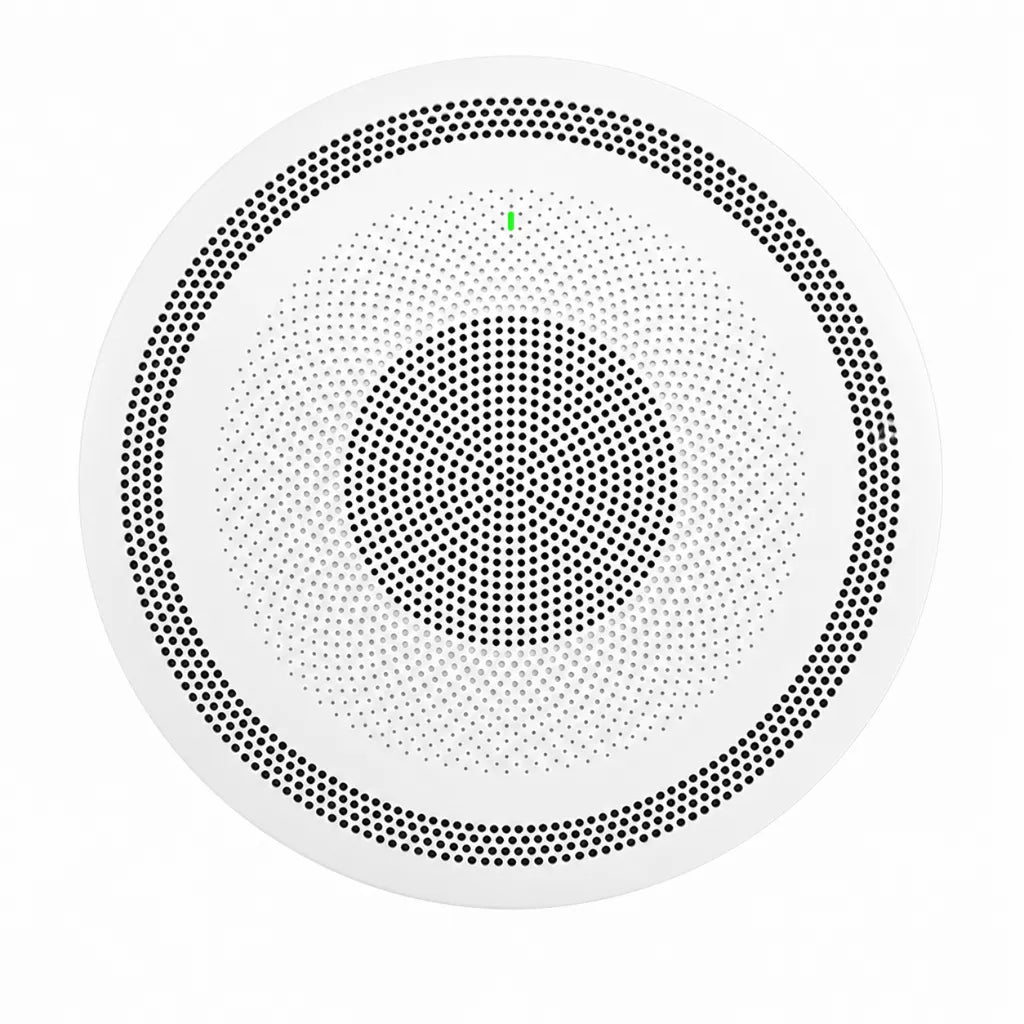 Grandstream GSC3516 SIP talk-back speaker front view with perforated speaker grille and LED indicator