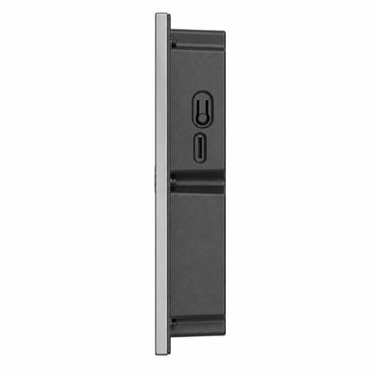 Grandstream GSC3565 SIP video intercom side right profile view showing slim wall-mount design