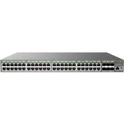 Full front view of the Grandstream GWN7806PL Pro managed network switch featuring 48 Gigabit PoE+ ports and 6 x 10G SFP+ uplinks.