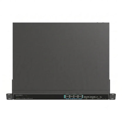Top view of Grandstream GWN7821P Layer 3 managed PoE switch designed for enterprise network rack installations.