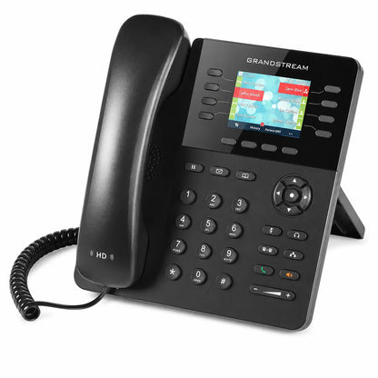Grandstream GXP2135 enterprise HD VoIP phone with color LCD display, programmable function keys and professional desk phone design