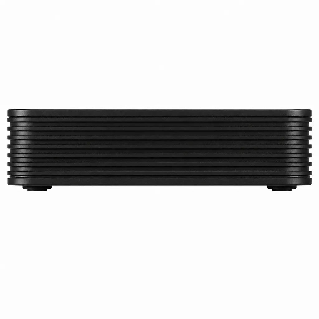 Grandstream HT801 V2 side profile showing compact layered chassis design for VoIP Analog Telephone Adapter -tpstech.in