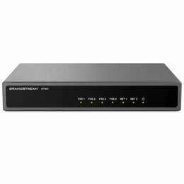 Front view of the Grandstream HT841 Analog FXO VoIP Gateway with LED status indicators for enterprise VoIP communication - tpstech.in