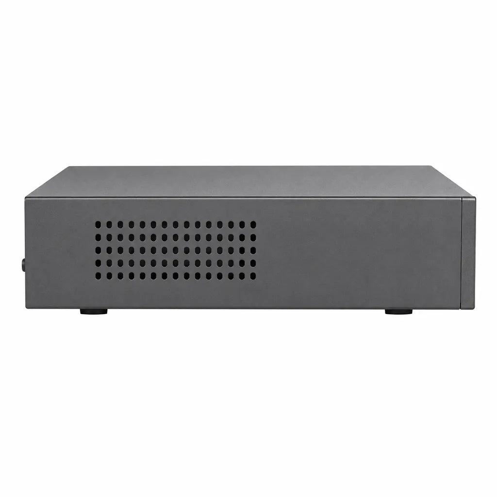 Grandstream HT881 8-Port FXO VoIP Gateway side profile with ventilated metal chassis for business VoIP installations -tpstech.in