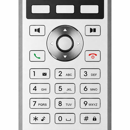Grandstream WP820 enterprise WiFi IP phone close-up of navigation keys and numeric keypad -tpstech.in