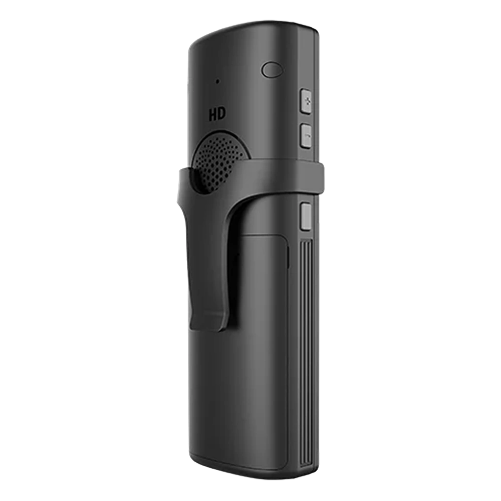 Grandstream WP825 rugged cordless WiFi IP phone rear view with integrated belt clip and durable IP67 design -tpstech.in