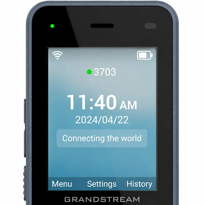 Grandstream WP826 Cordless WiFi 6 IP Phone with 2.4-inch color display and HD voice support -tpstech.in