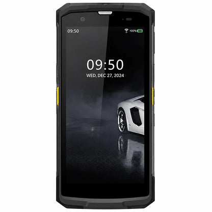 Grandstream WP856 WiFi 6 smartphone front view with 5.5-inch HD touchscreen and rugged enterprise design -tpstech.in