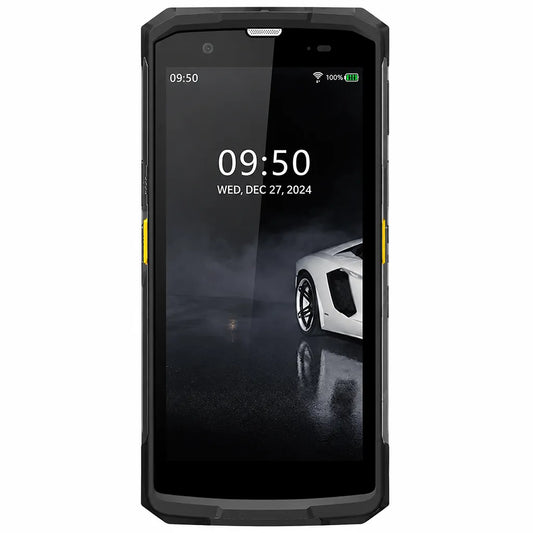 Grandstream WP856 WiFi 6 smartphone front view with 5.5-inch HD touchscreen and rugged enterprise design -tpstech.in