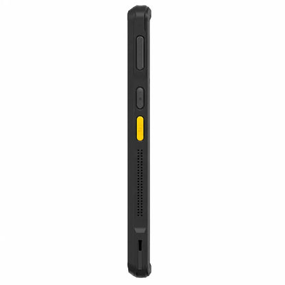 Grandstream WP856 WiFi smartphone left side profile showing programmable buttons and barcode scan key -tpstech.in