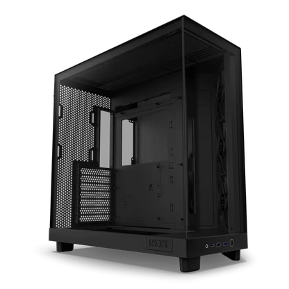 NZXT H6 Flow Tempered Glass Compact Dual-Chamber Mid-Tower Airflow Case