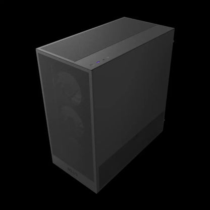 NZXT H5 Flow RGB Tempered Glass High Airflow ATX Mid-Tower Gaming Case-Black