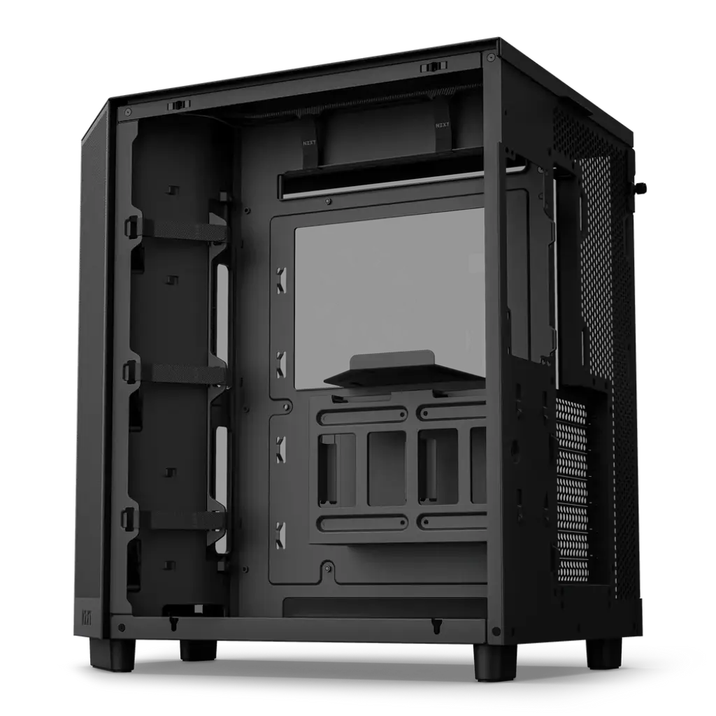 NZXT H6 Flow Tempered Glass Compact Dual-Chamber Mid-Tower Airflow Case