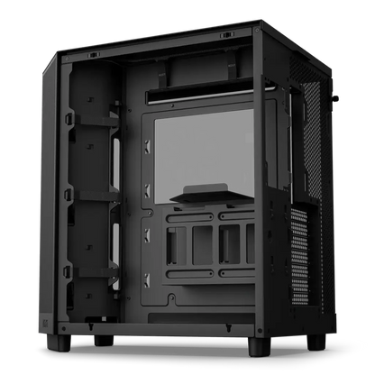 NZXT H6 Flow Tempered Glass Compact Dual-Chamber Mid-Tower Airflow Case
